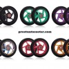 110mm black Scooter Wheels , Pro Scooter Wheels, Cheap Scooter Wheels, Custom Pro Scooter Wheels, Stunt Scooter Wheels