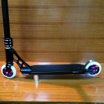 2015 Newly Listed Pro Scooter, Black Forged Bridge Scooter, Cheap Stunt Pro Scooter Promotion