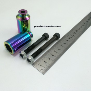 Oil Slick Scooter Pegs , Oilslick Scooter Pegs, Rainbow Scooter Pegs , Neo Chrome Scooter Pegs, Pro Scooter Pegs
