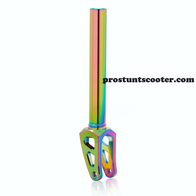 Amazing Oilslick Stunt Scooter Fork For Sale , Oilslick Stunt Scooter Forks Factory Wholesale